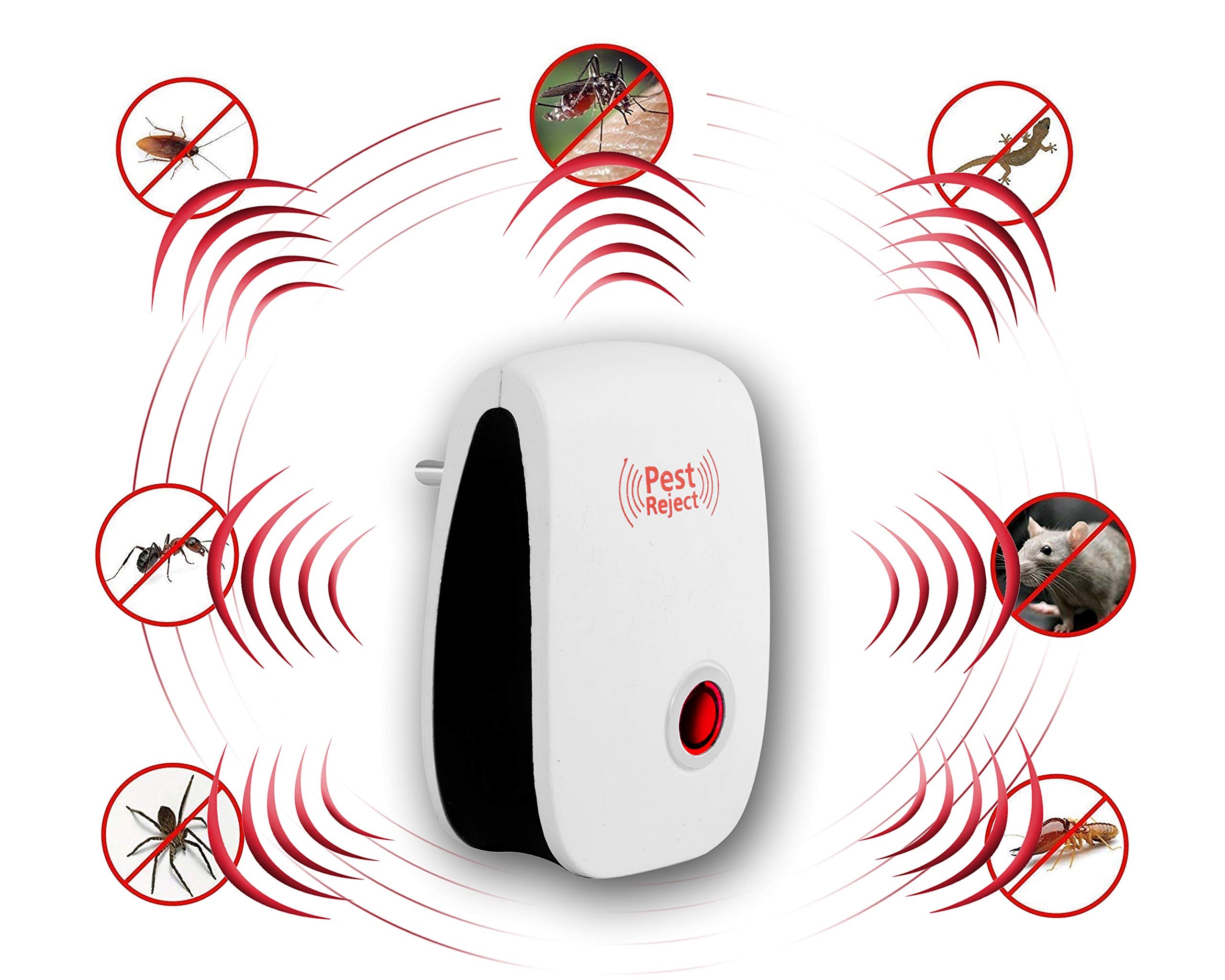 Ultrasonic Pest Repeller মশা-মাছি ও ইঁদুর তাড়ানোর ডিভাইস - Image 2